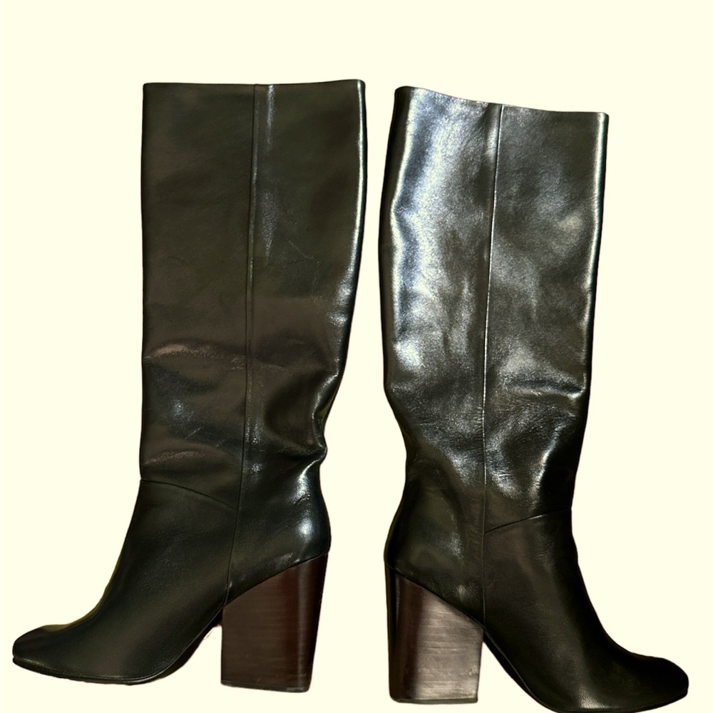 Rachel Comey Zim Boots Size 6.5 Tall Heeled Boots in box w/dustbag